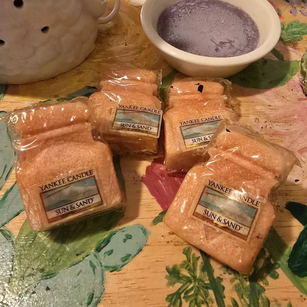 Yankee Candle Wax Melts SUN&SAND (set of 4)